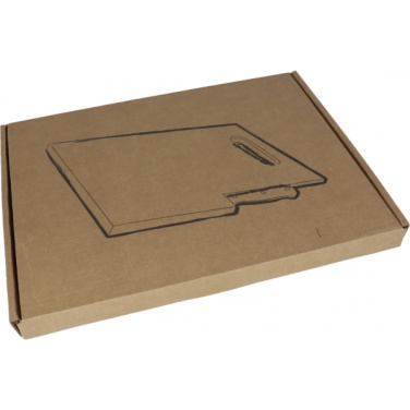 Logo trade mainoslahja ja liikelahja tuotekuva: Puulevy veitsellä LIZZANO