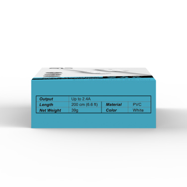 Logotrade liikelahja mainoslahja kuva: Tiedonsiirtokaapeli LK10 Type - C Quick Charge 3.0