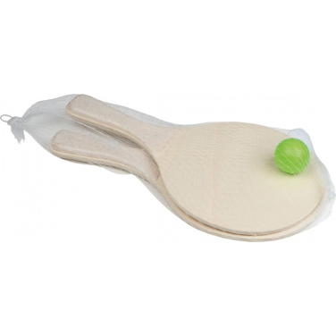 Logo trade liikelahjat mainoslahjat kuva: Rantapallosetti MALAGA