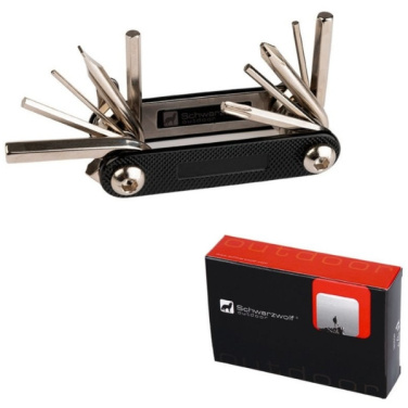 Logotrade liikelahja tuotekuva: Pyöräilysetti TIBESTI Schwarzwolf