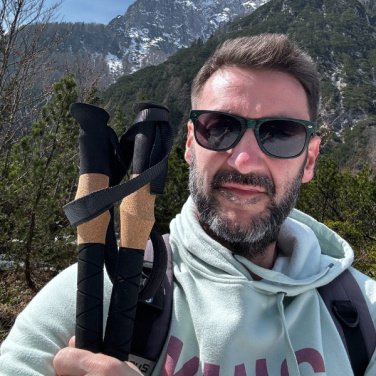 Logo trade liikelahja kuva: Vaellussauvat DENALI Schwarzwolf