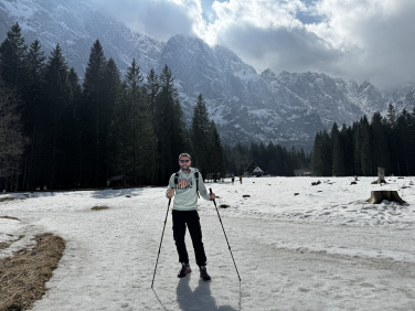 Logotrade mainostuote tuotekuva: Vaellussauvat DENALI Schwarzwolf