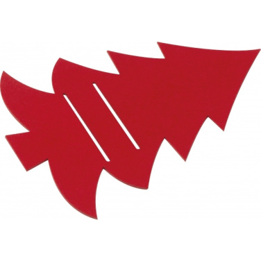 Logo trade liikelahjat mainoslahjat kuva: Ruokailuvälinetyyny joulukuusen muotoinen DUFFEL