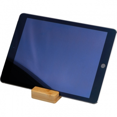 Logotrade mainoslahja ja liikelahja kuva: Bambuinen älypuhelinteline SAN SEBASTIAN