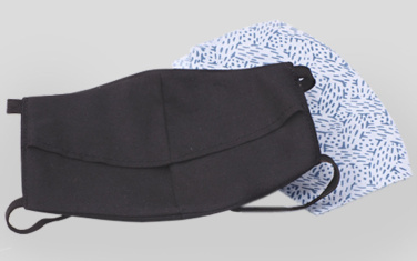 Logotrade mainostuotet kuva: VENUS PRO puuvillamaski HEPA-suodatintaskulla 1378165