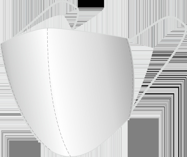 Logotrade mainoslahja tuotekuva: VENUS puuvillamaski 1377165