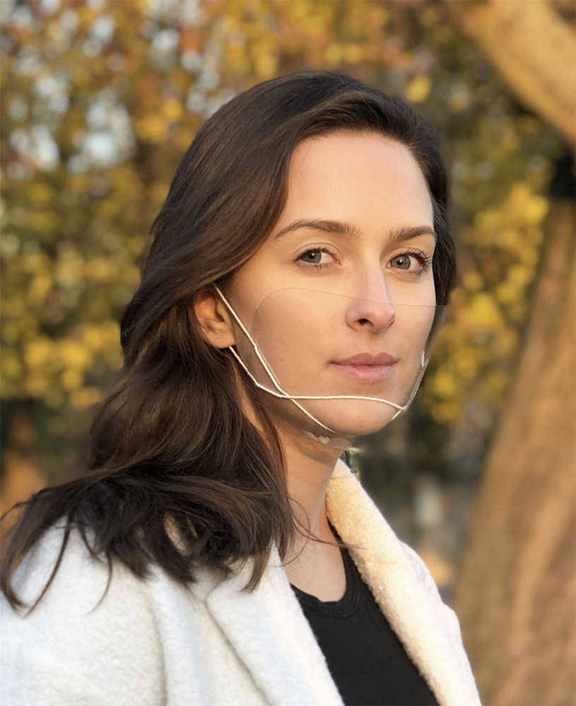 Logotrade mainoslahjat kuva: ATENA-kirkas kasvosuojus-suojanaamari suuta ja nenää varten 1461162