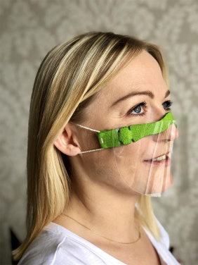 Logotrade mainoslahja ja liikelahja kuva: HESTIA kasvosuoja - läpinäkyvä maski suulle ja nenälle 1452162