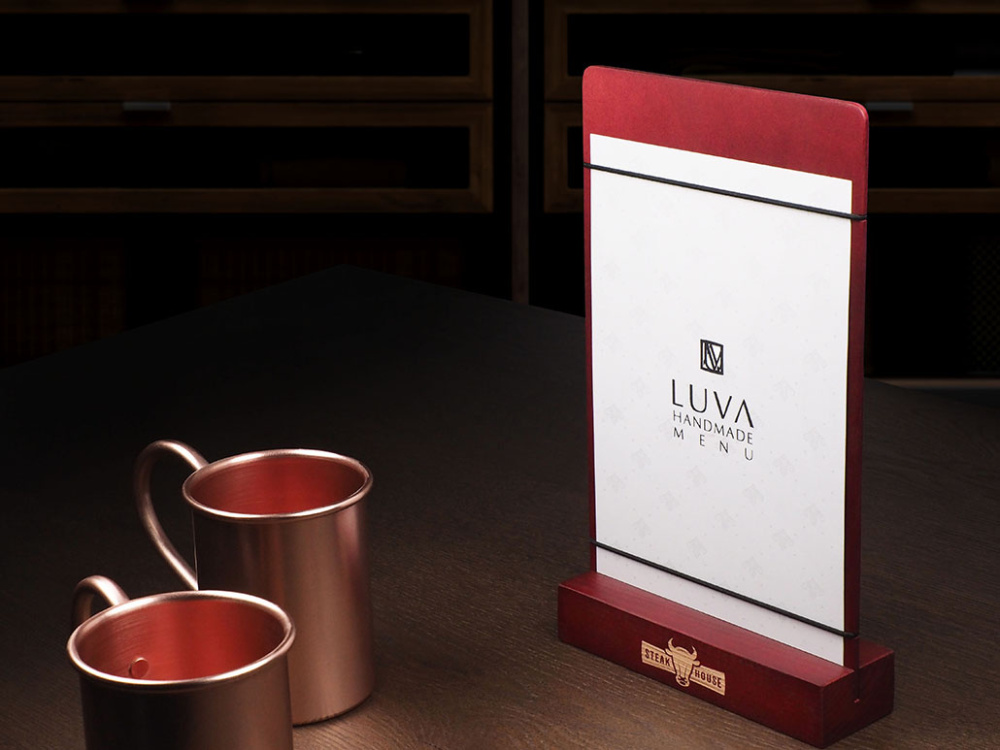 Logo trade mainoslahja ja liikelahja tuotekuva: Promo menu 1867121