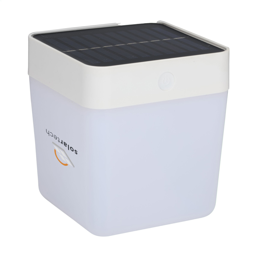 Logo trade mainoslahjat ja liikelahjat kuva: Grundig Lumo Solar -pöytävalaisin