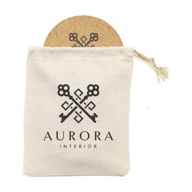 Logo trade liikelahjat tuotekuva: Cork Coaster Set