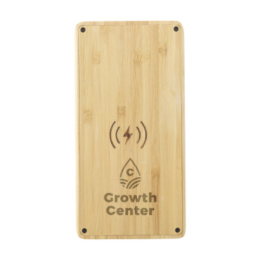 Logotrade liikelahja tuotekuva: Solar Powerbank 8000+ langaton laturi