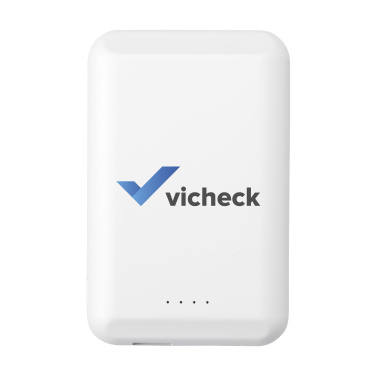 Logotrade mainoslahja tuotekuva: Force Magnetic RCS kierrätetty langaton Powerbank 5000