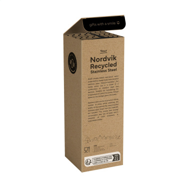 Logotrade liikelahja tuotekuva: Nordvik RCS Recycled Steel 500 ml juomapullo