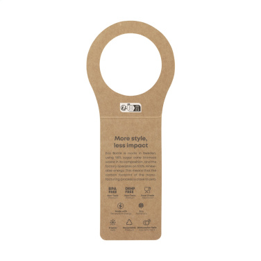 Logo trade mainoslahjat tuotekuva: EcoBottle Slim 450 ml kasvipohjainen - valmistettu EU:ssa