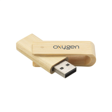 Logotrade mainoslahja tuotekuva: USB Waya Bamboo 16GB