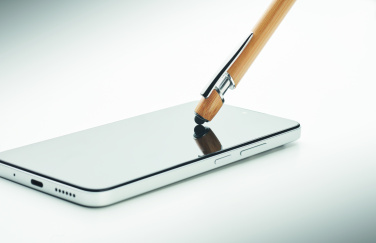 Logo trade mainoslahjat tuotekuva: Kuulakynä bambua