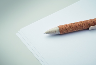 Logo trade liikelahjat tuotekuva: 4-värinen mustekynä korkkia