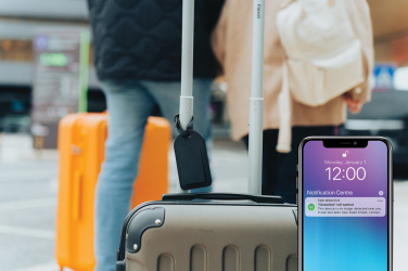 Logo trade liikelahja kuva: Globetrack RCS matkatavara tagi