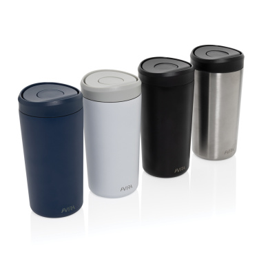 Logotrade mainoslahja tuotekuva: Avira Alix RCS re-steel click tumbler 400ML
