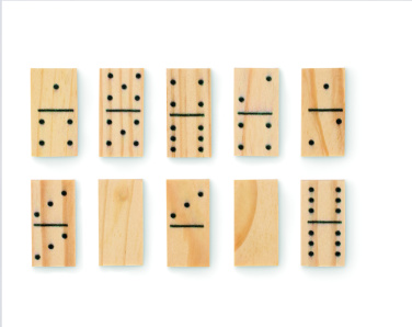 Logo trade mainoslahjat ja liikelahjat kuva: Domino- ja korttisetti