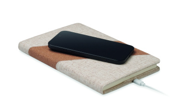 Logotrade liikelahjat kuva: A5-muistikirja/ 15 W laturi