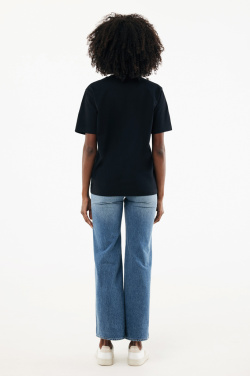 Logotrade mainoslahjat kuva: IQONIQ Nikko -painavampi t-paita, kierrätyspuuvilla