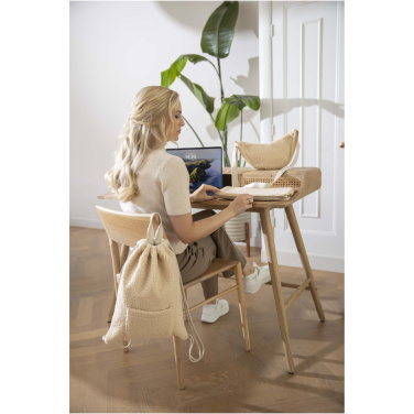 Logo trade mainostuotet tuotekuva: Bear GRS-kierrätetty sherpavyötärölaukku, 3 l