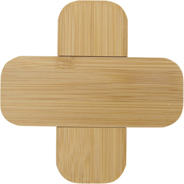 Logotrade mainoslahja ja liikelahja kuva: Croc bambuinen pannunalunen – pieni