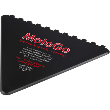 Logotrade mainoslahjat ja liikelahjat tuotekuva: Frosty triangular recycled plastic ice scraper