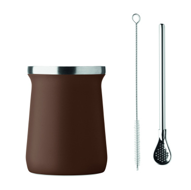 Logo trade liikelahja kuva: Yerba mate -teekuppi