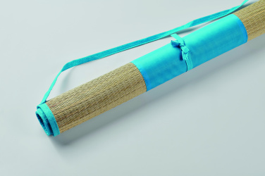 Logo trade mainoslahja ja liikelahja tuotekuva: Luonnonvärinen olkirantamatto