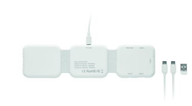 Logo trade liikelahjat tuotekuva: Taitettava latausasema