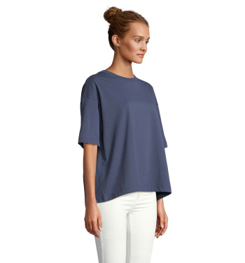 Logo trade mainostuote kuva: BOXY DAMEN T-SHIRT OVERSIZE