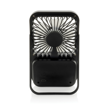 Logo trade mainoslahjat ja liikelahjat kuva: Aervina RCS-kierätysmuovinen ladattava tuuletin