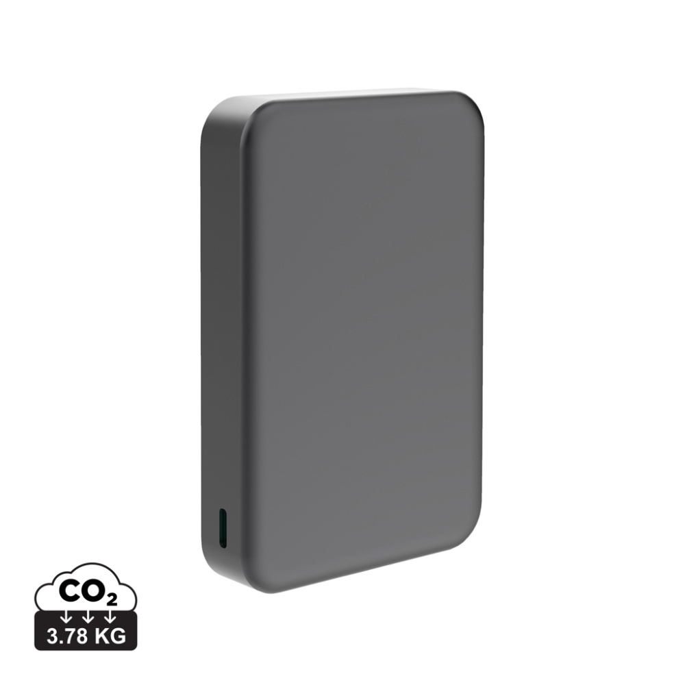 Logotrade liikelahja mainoslahja kuva: Quantum ultra-nopea 10 000 mAh magneettinen 25 W powerbank.