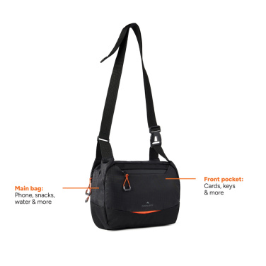 Logotrade mainoslahja tuotekuva: Nordic Drift Trail RCS Crossbody-laukku 4L