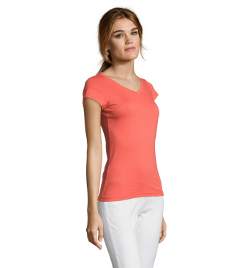 Logo trade liikelahja mainoslahja tuotekuva: MOON Naisten T paita 150g