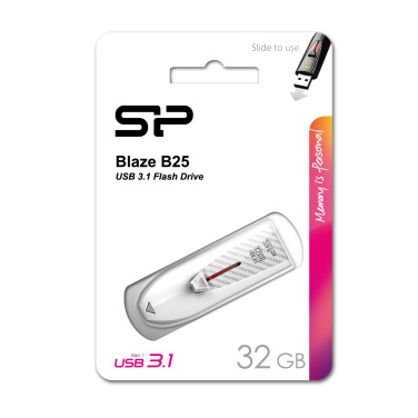 Logotrade reklaminiai produktai nuotrauka: Pendrive Silicon Power Blaze B25 3.1