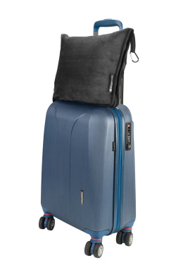 Logotrade reklaminės dovanos nuotrauka: Antklodė ir pagalvė 2 in 1 AMIATA Schwarzwolf