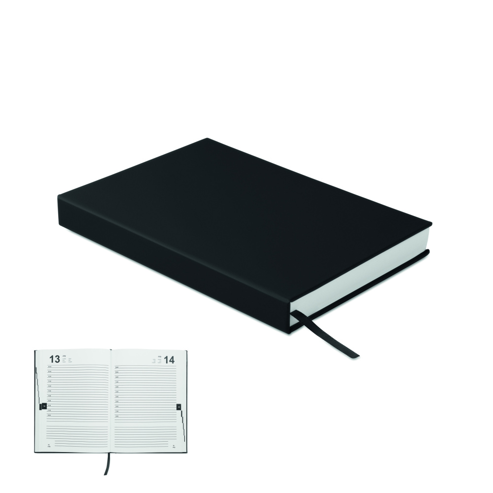 Logotrade reklaminės dovanos nuotrauka: A5 formato nuolatinis dienos planuotojas