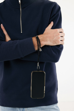 Logotrade reklaminiai produktai nuotrauka: „CarryLoop RCS“ perdirbto PET reguliuojamo dydžio telefono laikiklis su apyranke