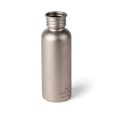 Logotrade dovana nuotrauka: „Nordic Drift Trail Ultra Light Titanium“ 600 ml vandens gertuvė