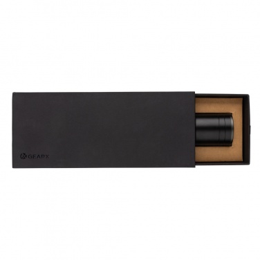 Logotrade logo dāvanas foto: RCS pārstrādāta alumīnija USB uzlādējams lieljaudas kabatas lukturītis