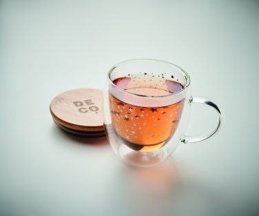 Logotrade korporatīvās dāvanas foto: Divsienu borsilikāta krūze