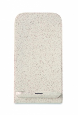 Logotrade biznesa dāvanas foto: Kviešu salmu/ABS lādētājs std10W