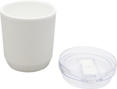 Logotrade logo dāvanas foto: Hudson 180 ml otrreizējās pārstrādes plastmasas dubultsienu trauks