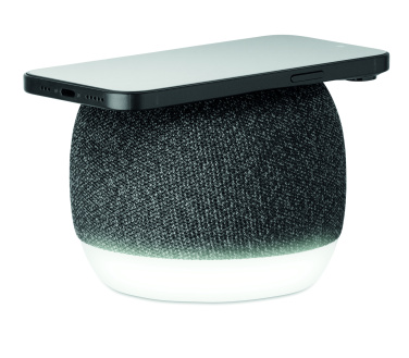 Logotrade dāvanas foto: 15 W bezvadu lādētāja skaļrunis