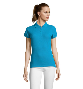 Logotrade ziemassvētku dāvanas foto: PASSION WOMEN POLO 170g