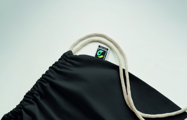 Logotrade biznesa dāvanas foto: Aukliņas maisiņš Fairtrade 180gr